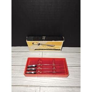 Vintage Kitchen Corn Butterer Viking Stainless Steel With original Box Set Of 3